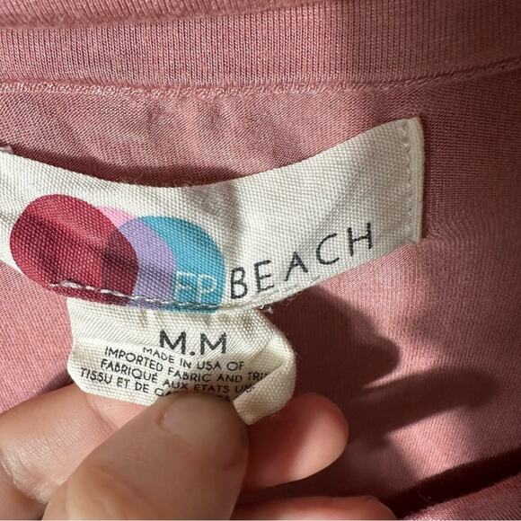 Free People Beach Long Sleeve Dress Size Medium - Picture 7 of 7